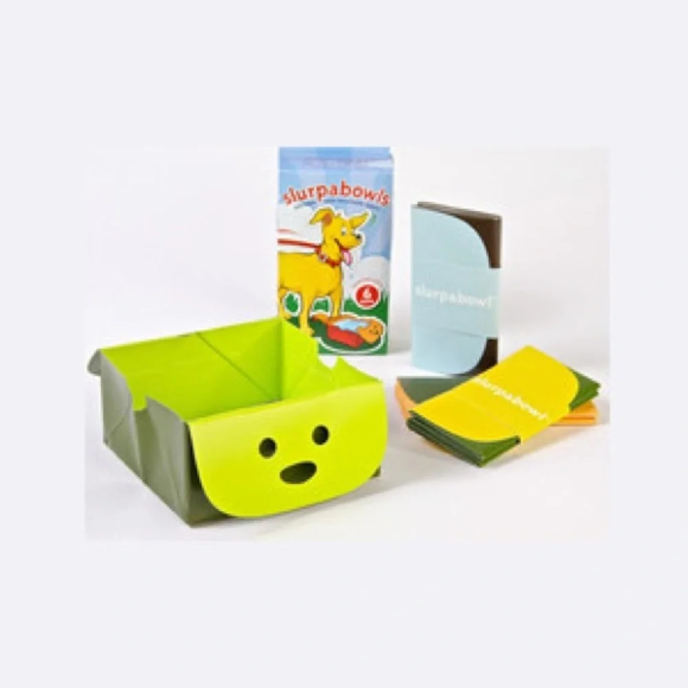 SlurpaBowls Portable Dog Bowls 6pc